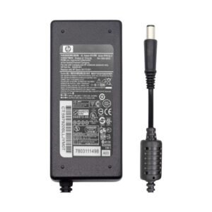 HP 90W Laptop Charger - Black Tip 7.4x5.0mm
