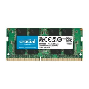 Crucial 8GB DDR4-3200 Laptop RAM (SODIMM) – New